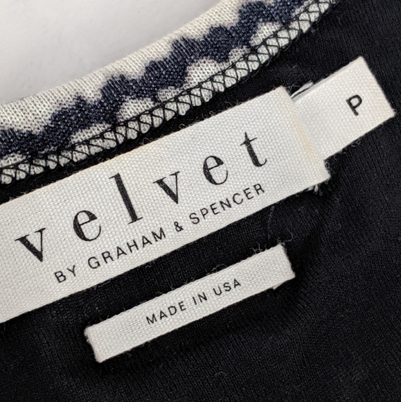 VELVET BY GRAHAM & SPENCER Chevron Maxi Dress S - Picture 7 of 7